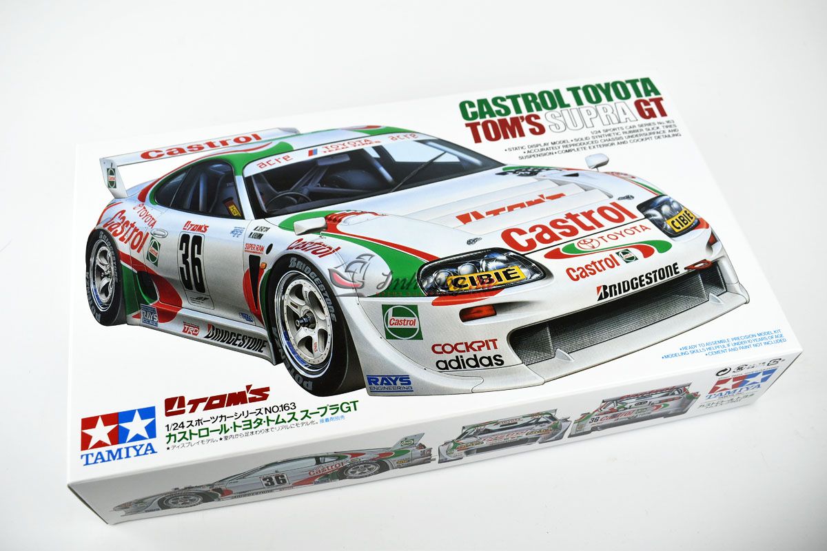 Toyota Castrol Tom s Supra GT масштаб 1 24 Tamiya 24163