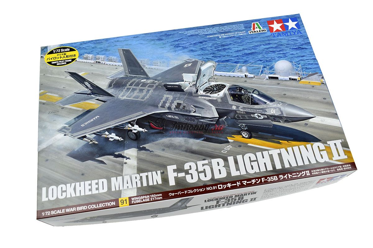 Lockheed Martin F-35B Lightning II масштаб 1:72 Tamiya 60791