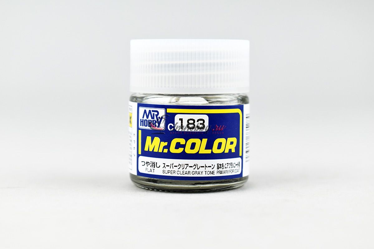 Лак Mr.Color Super Clear Gray Tone матовый 10мл Mr.Hobby C-183